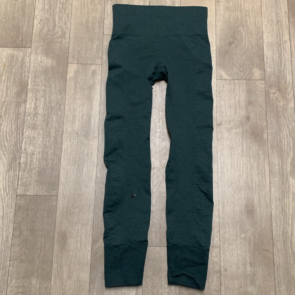 Womens Lululemon Athletica Ebb To Street Seamless Performance Yoga Leggings